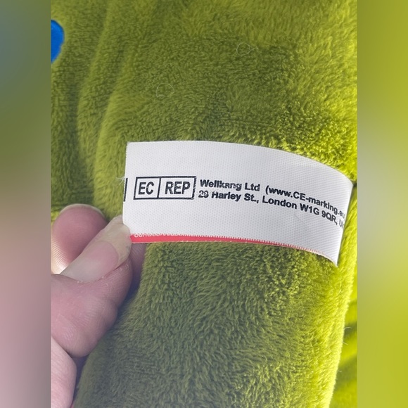 Gitzy Baby Plush Dinosaur Stuffed Animal Cuddle Toy with Rattle Green 2017 14” - Picture 8 of 12